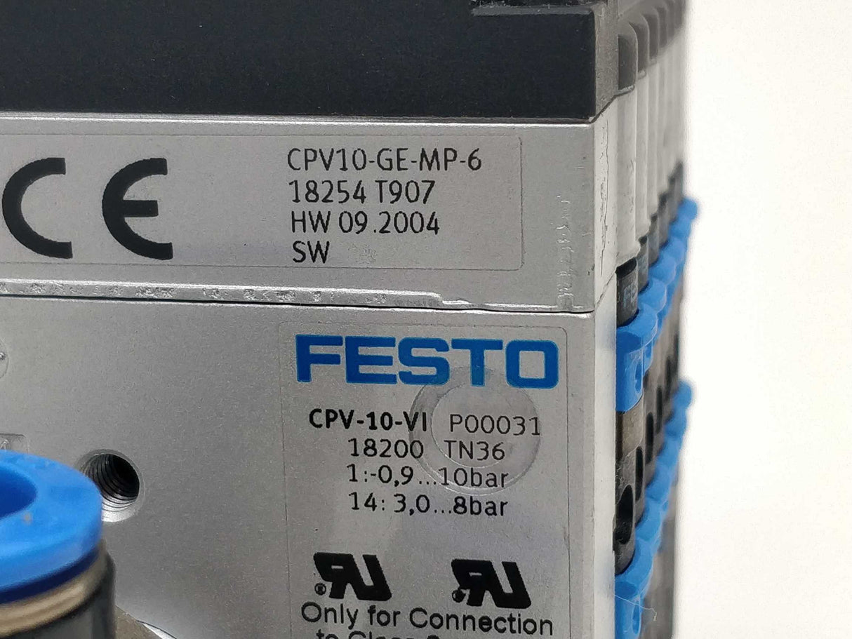 Festo 18254 With 18200 & 6x 161415