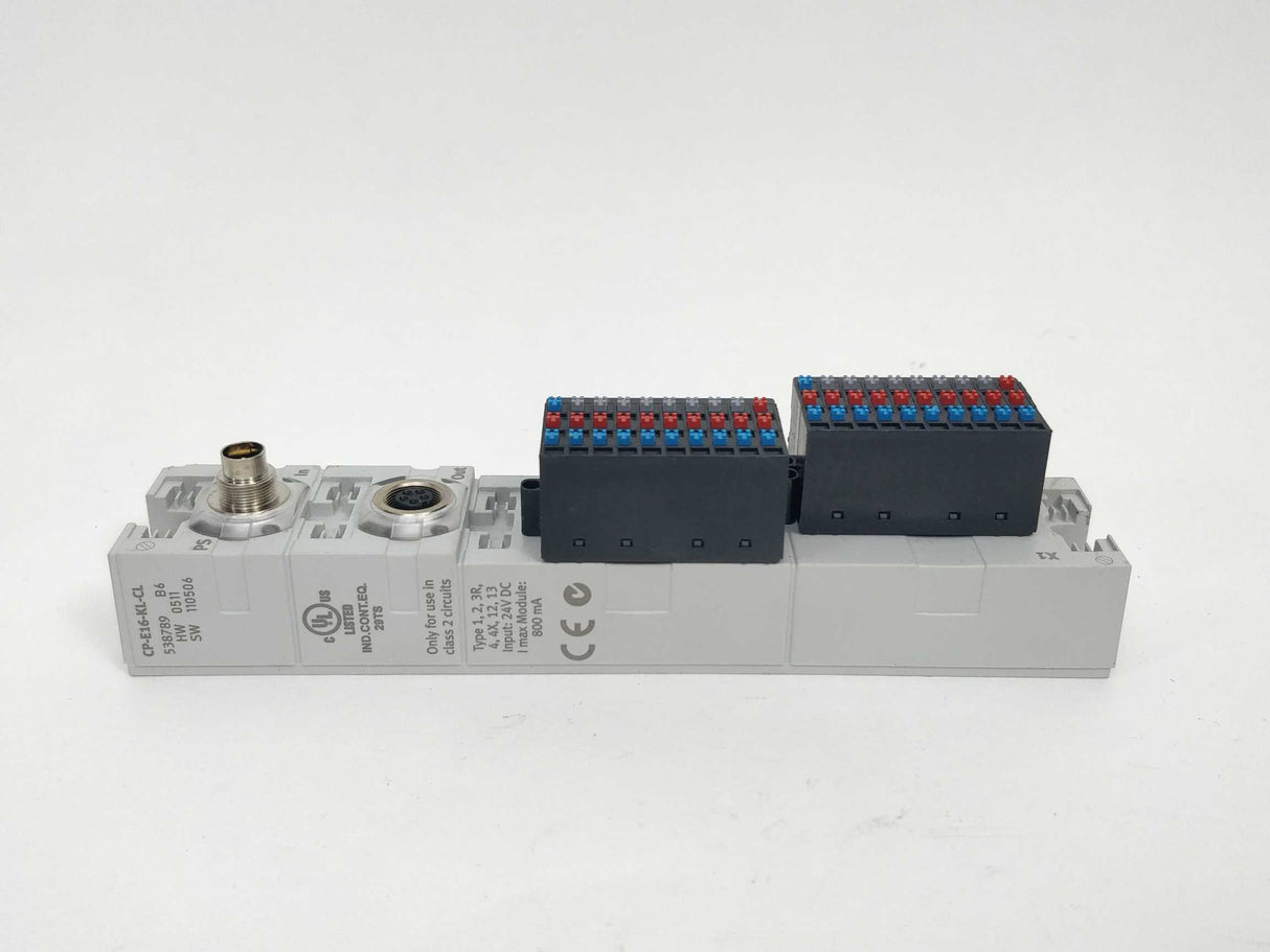 Festo 538789 CP-E16-KL-CL With 2x BL I/O 3.5