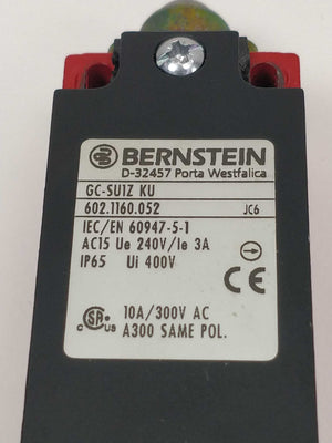 Bernstein 602.1160.052 GC-SU1Z KU Limit Switch