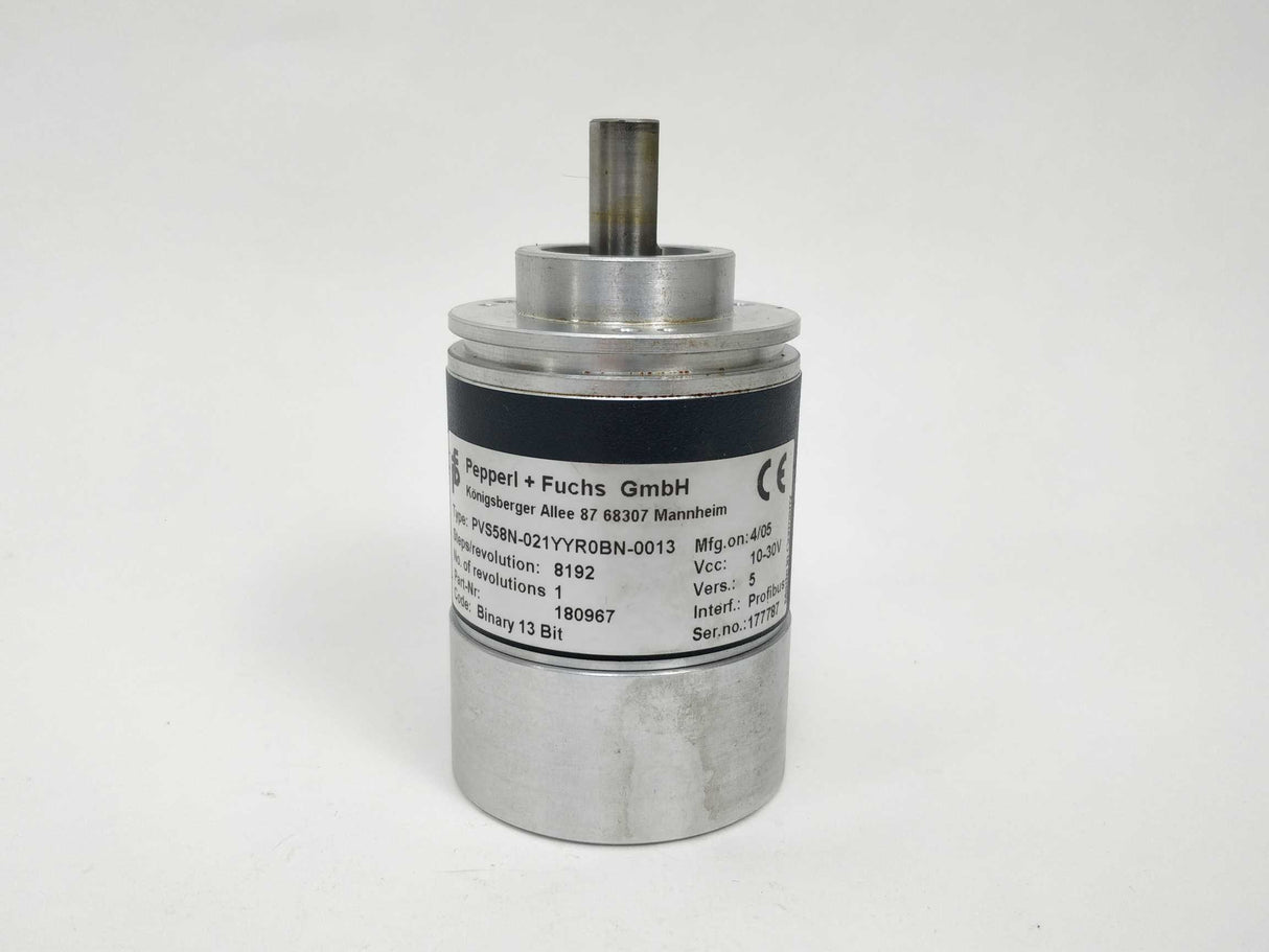 Pepperl+Fuchs 180967 PVS58N-021YYR0BN-0013 Rotary Encoders