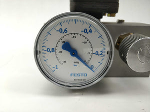 Barksdale E1H-H-VAC-P6, 0403-054  w/ Festo 537811