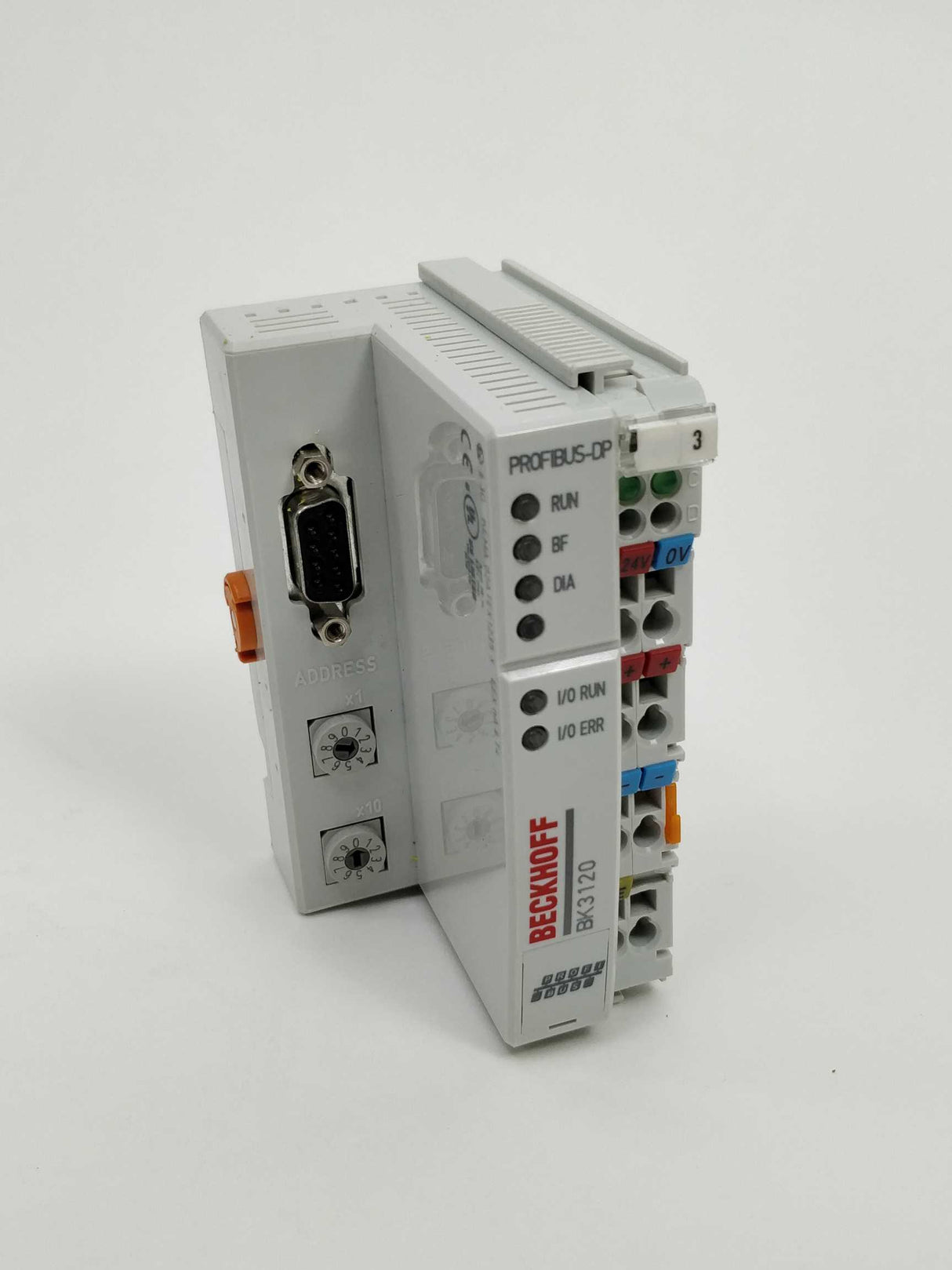 Beckhoff BK3120 PROFIBUS Economy plus Bus Coupler 24 VDC