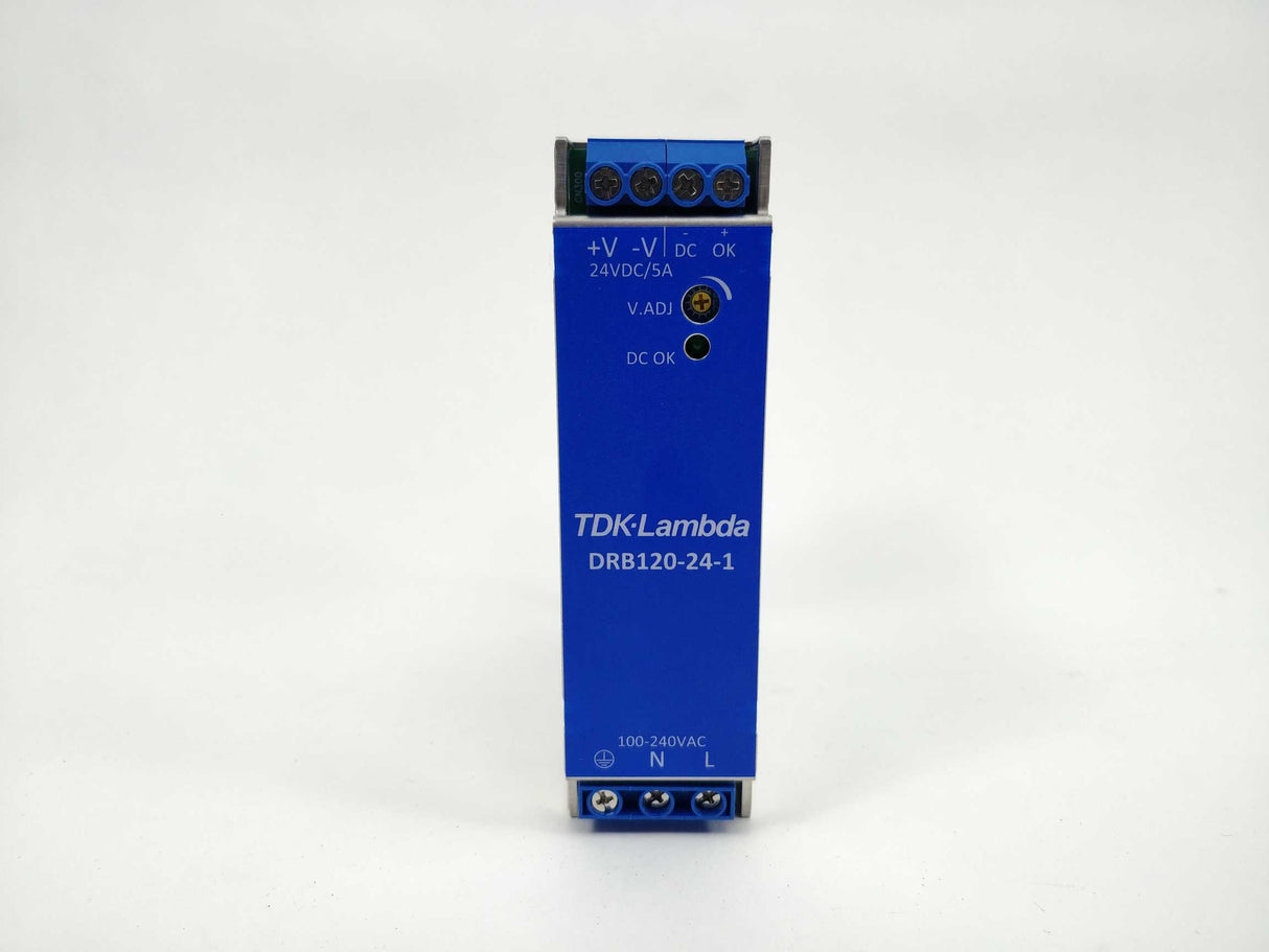 TDK-Lambda DRB120-24-1 Powers Supply 100-240VAC 1.5A 50 / 60Hz 120W