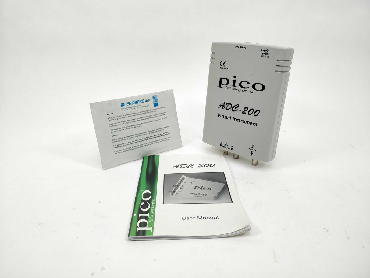 Pico Technology Limited ADC-200 Virtual Instrument