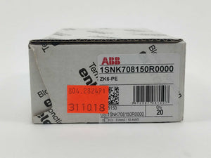 ABB 1SNK708150R0000 ZK6-PE 20 Pcs.