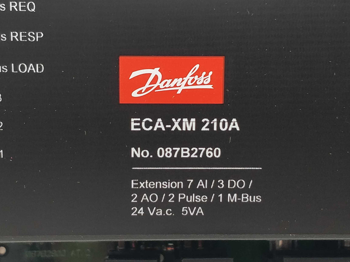 Danfoss 087B2760 ECA-XM 210A Extension 7 AI