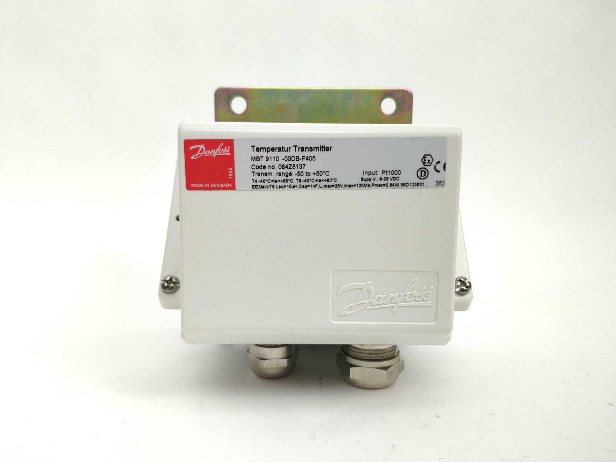 Danfoss 084Z8137 MBT 9110-00DB-F405 Temperatur Transmitter