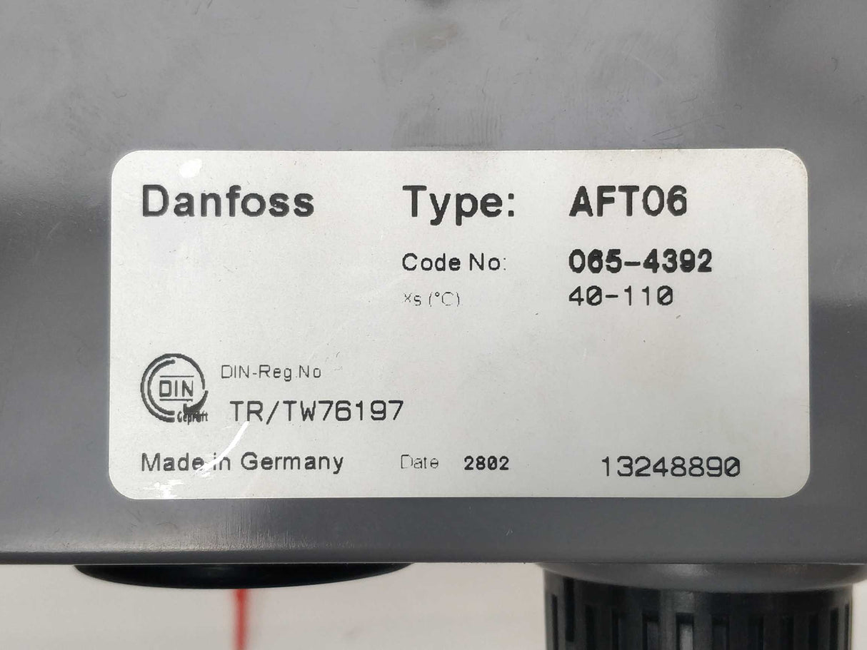 Danfoss 065-4392 AFT06 Thermostatic Sensor