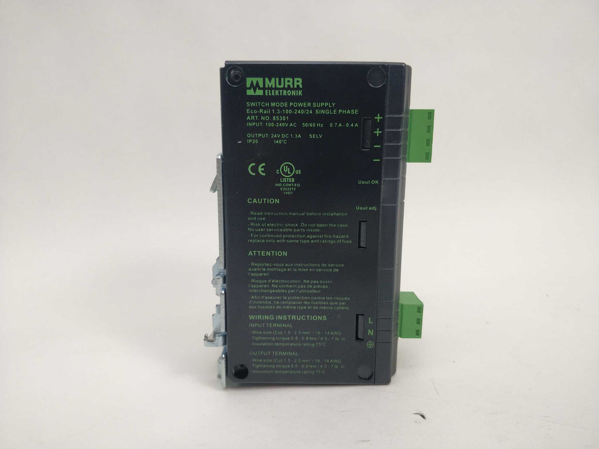 MURR Elektronik 85301 23-28VDC 1.3A PSU