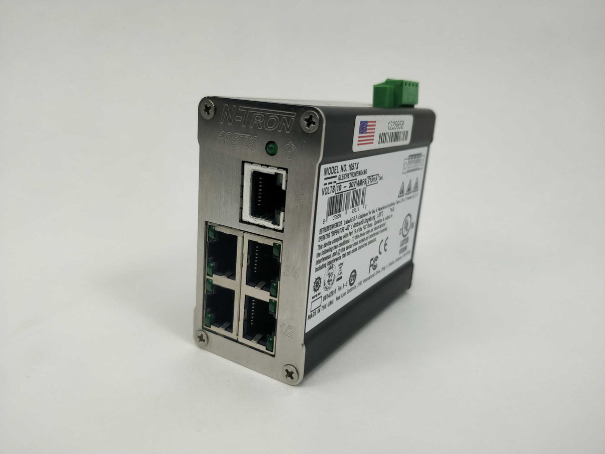 Red Lion Controls 105TX N-Tron ethernet switch