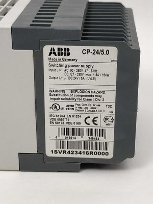 ABB 1SVR423416R0000 CP-24/5.0 Switching Power Supply