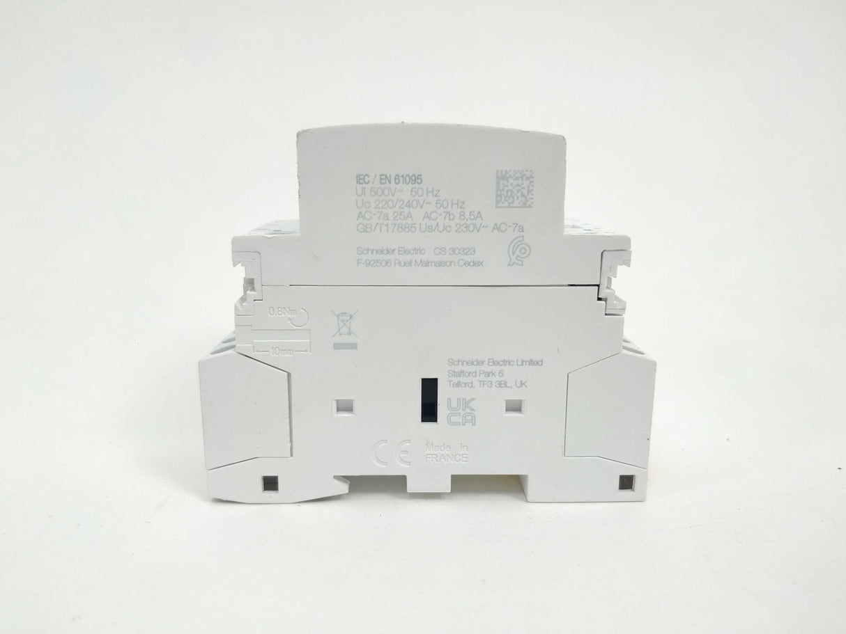 Schneider Electric A9C20834 Acti9 iCT Contactor 25A