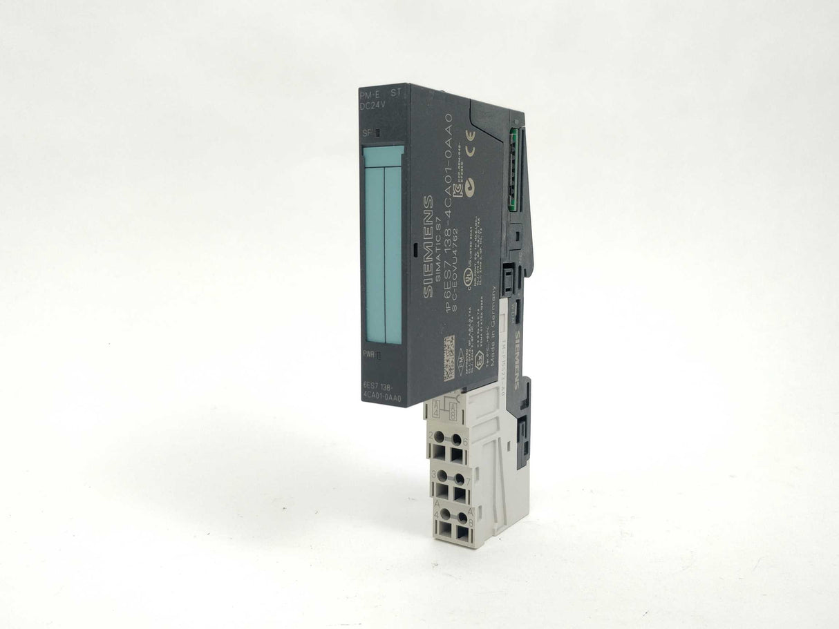 Siemens 6ES7138-4CA01-0AA0 SIMATIC DP PM-E power module & 6ES7193-4CD20-0AA0