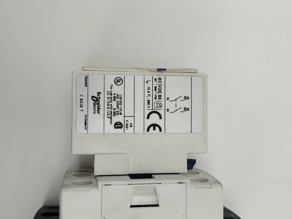 Schneider / Telemecanique LC1D09 Contactor with LADN20