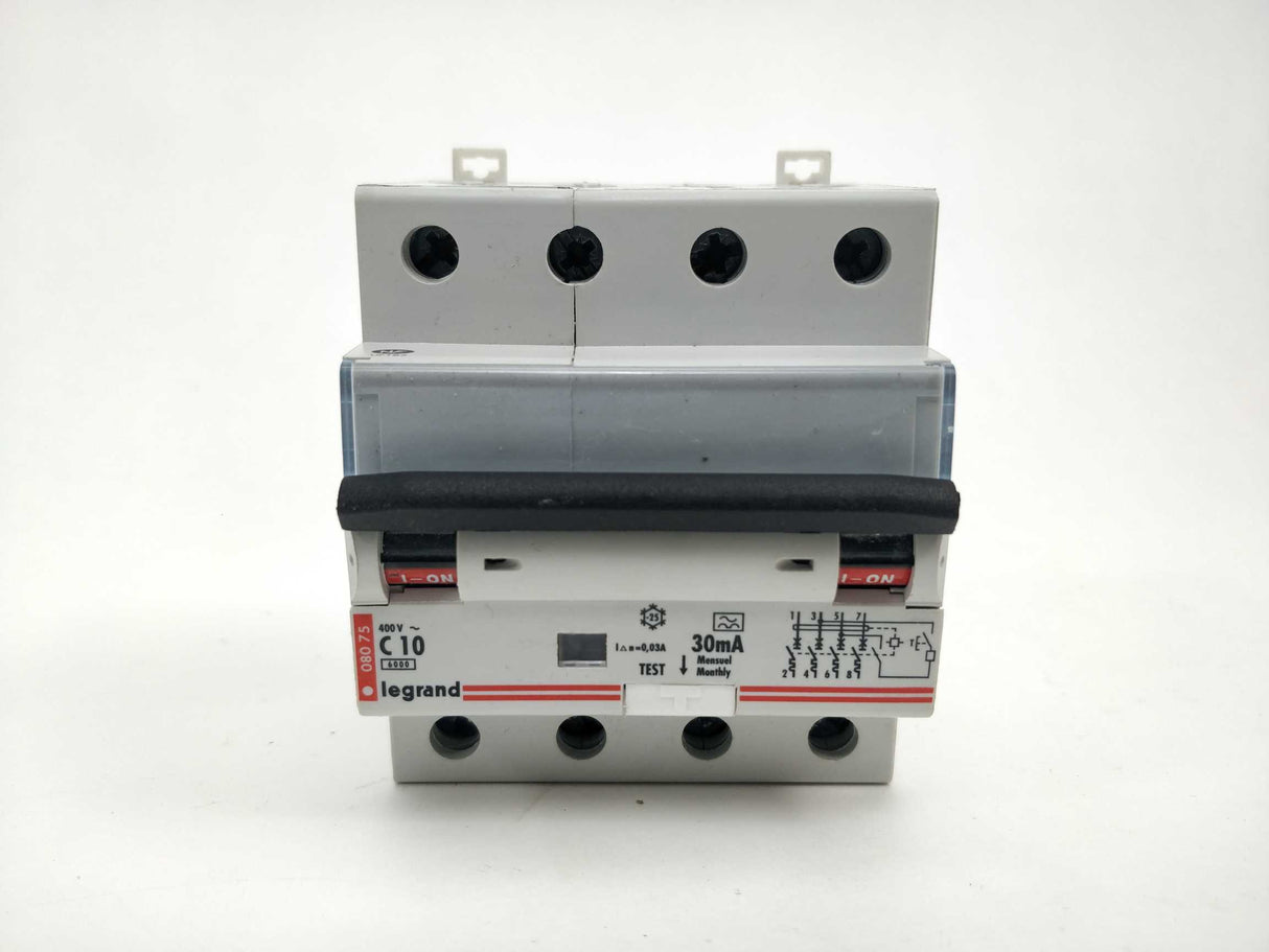 Legrand 08075 C10 400V Circuit Breaker