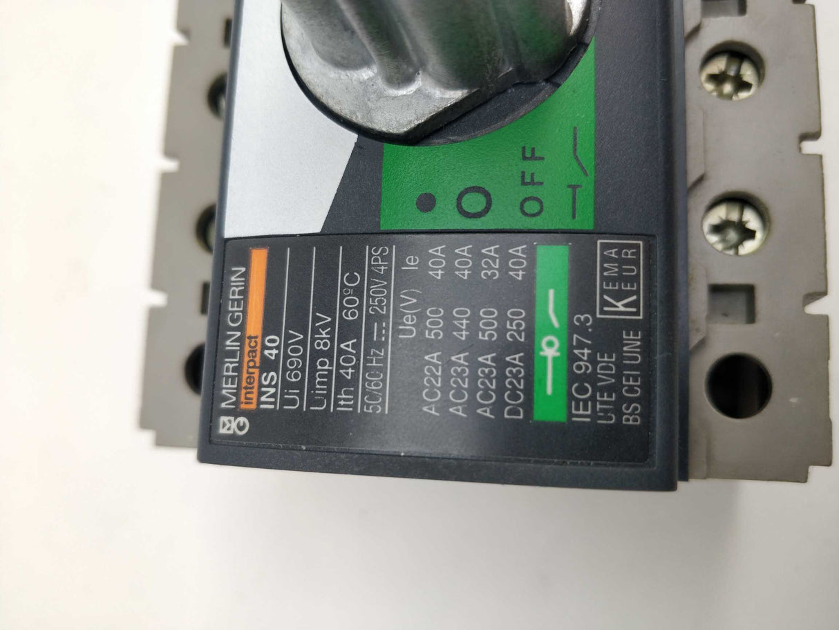 Merlin Gerin INS 40 Switch Disconnector