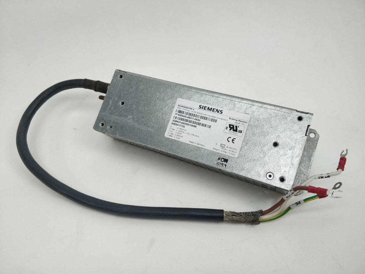 Siemens 6SE6400-4BD11-0AA0 MICROMASTER 4