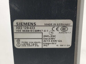 Siemens 3SE2 120-4XX Position Switch