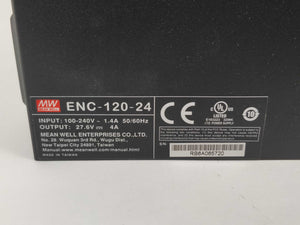 Mean Well ENC-120-24 AC/DC charger, 120W 27.6V prgm output