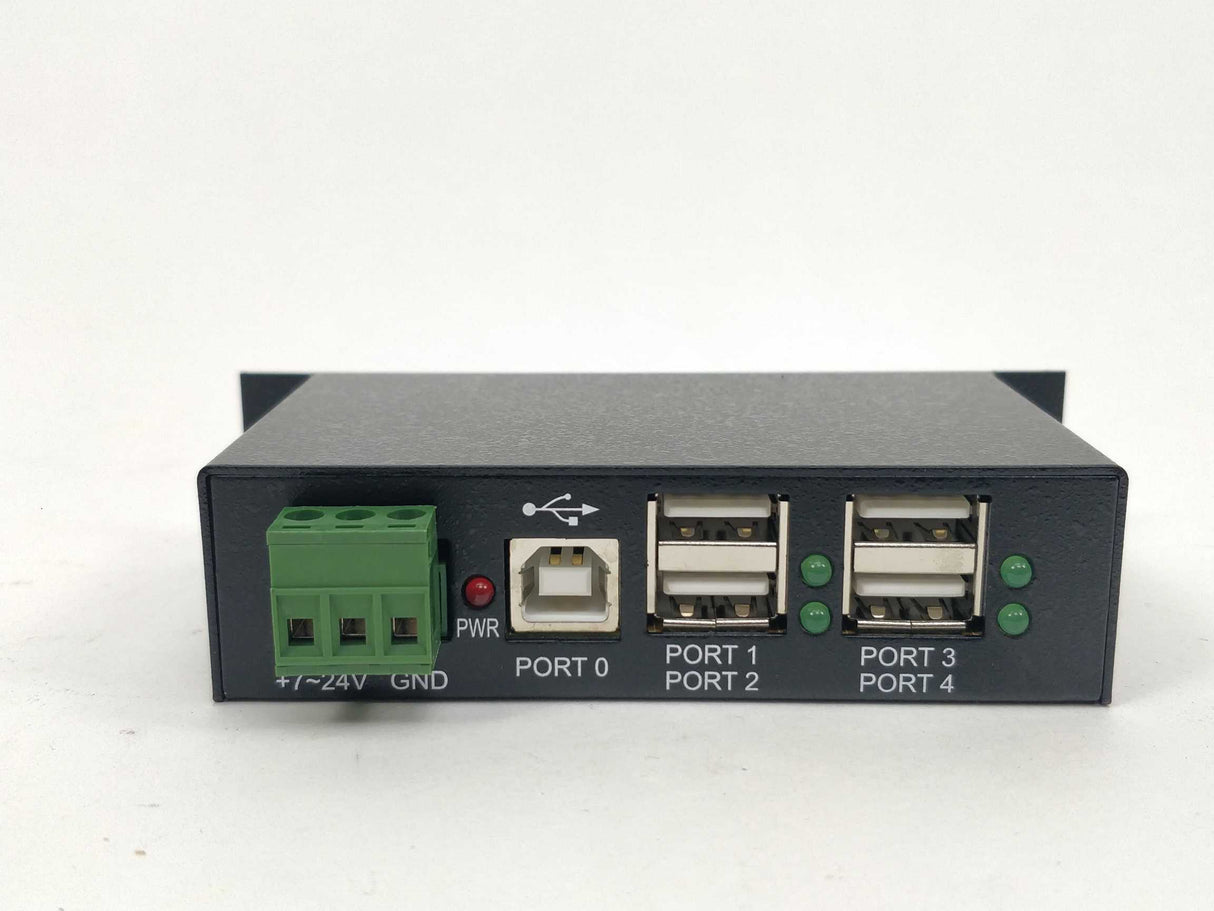 Danbit CI-14140 4-Port USB2.0 HUB 4-Port USB2.0 HUB 7-24V w/ DIN RAIL Kit