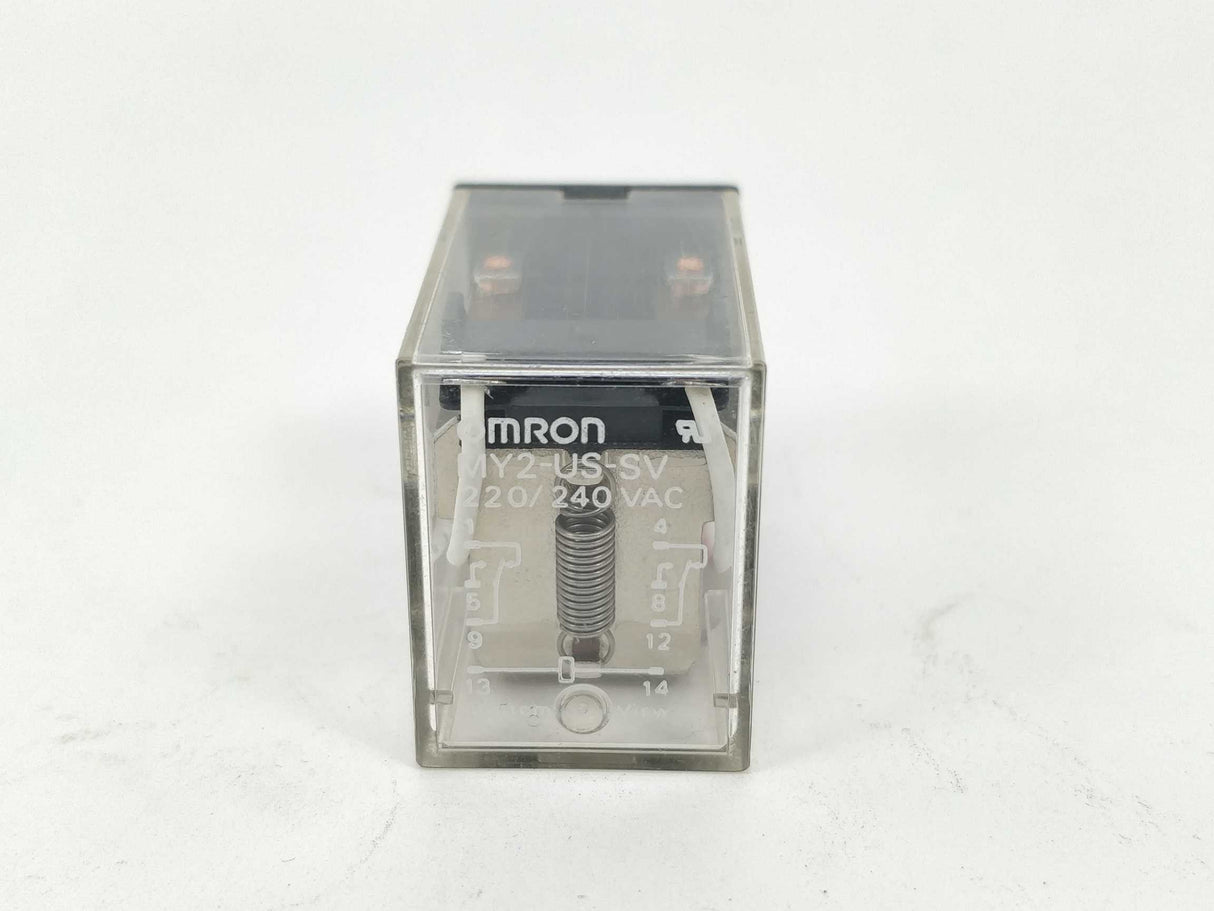 OMRON MY2-US-SV Relay 28VDC 220/240 VAC