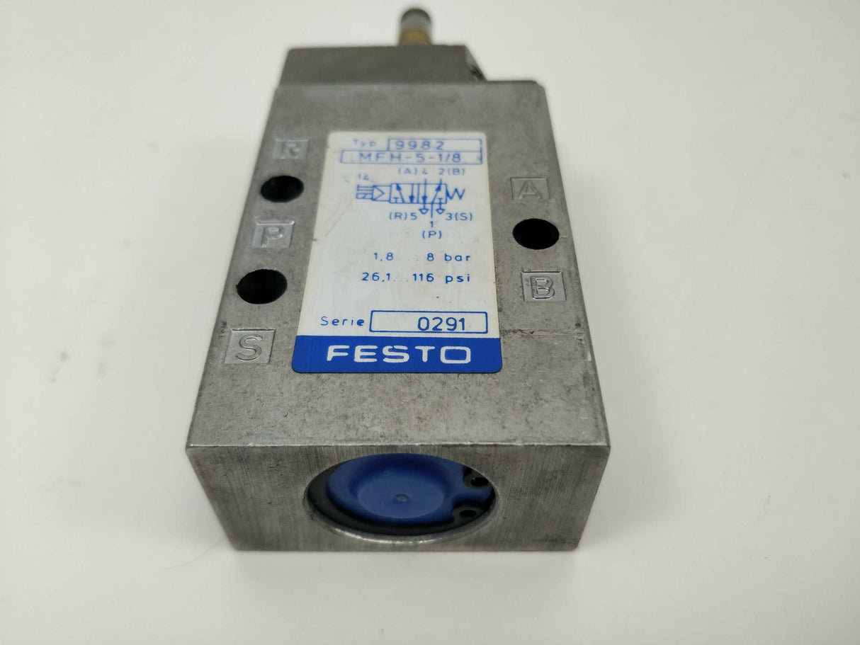 Festo 9982 MFH-5-1/8 Solenoid Valve