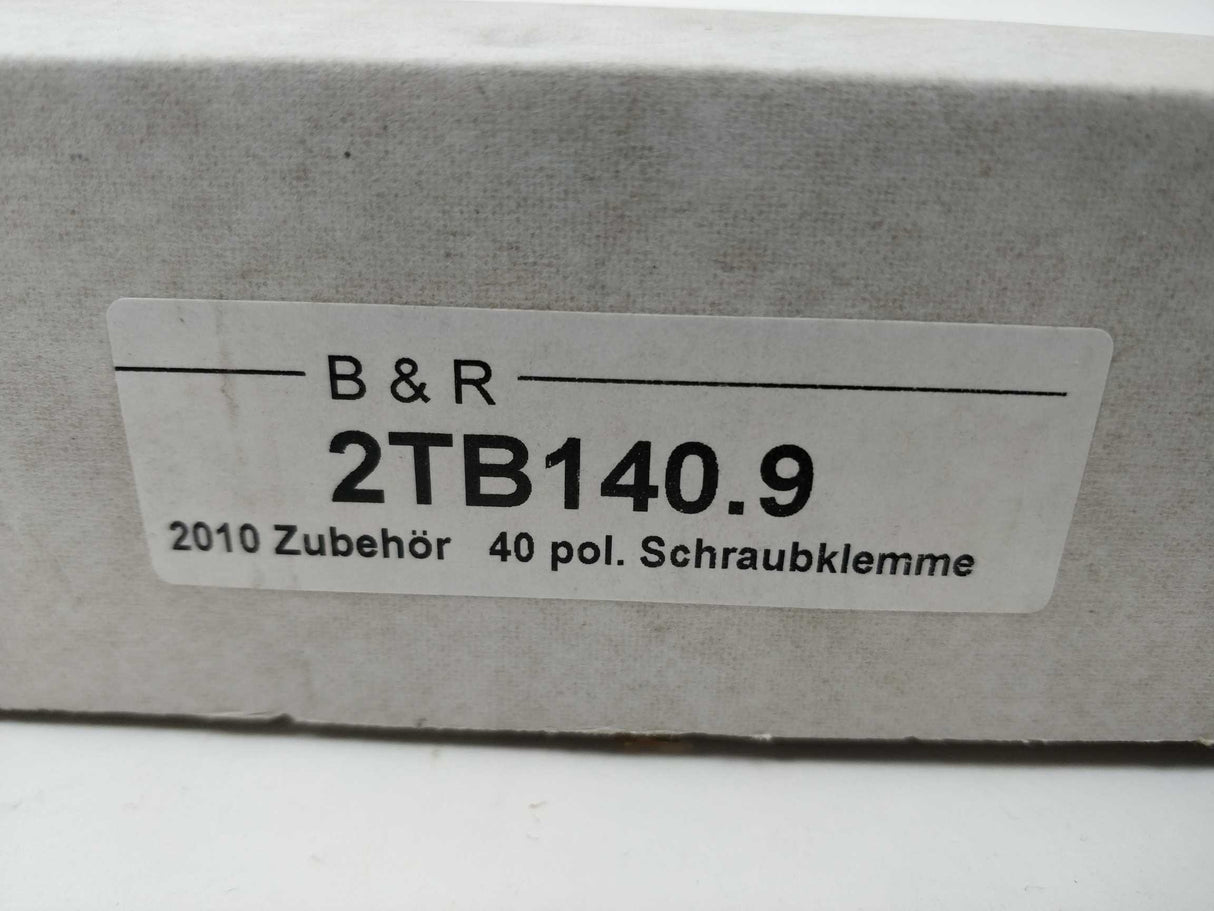 B&R 2TB140.9 terminal block, 40 pin Screw clamp