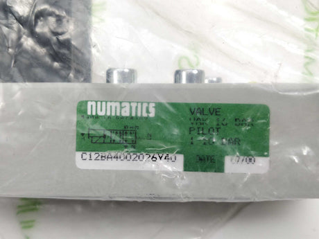 NUMATICS C12BA4002026Y40 With 219-204A & 228-774A