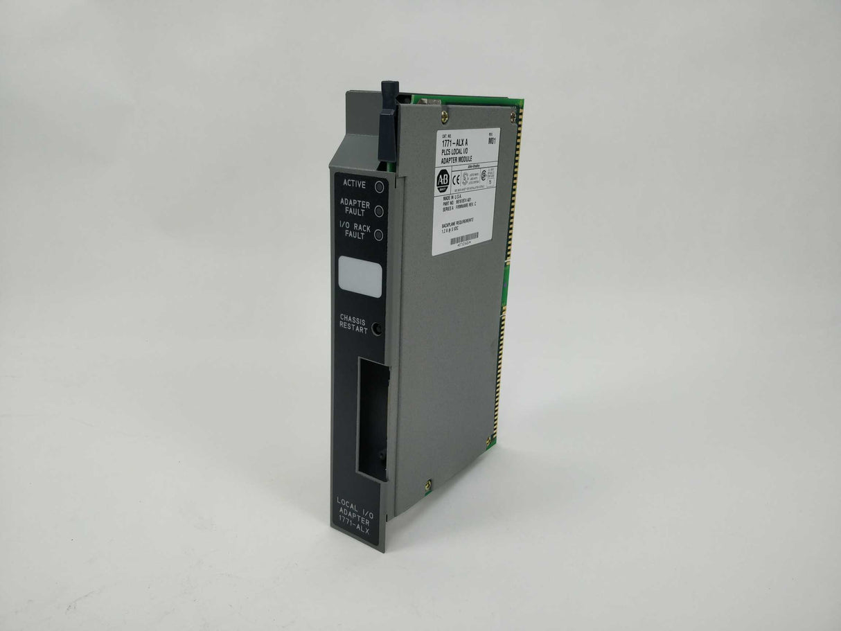 AB 1771-ALX Adapter Module, REV. M01, SER A, REV/FW C