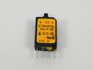 ETA 104-P30 104-P30-0,1A 250VAC 10 Pcs.