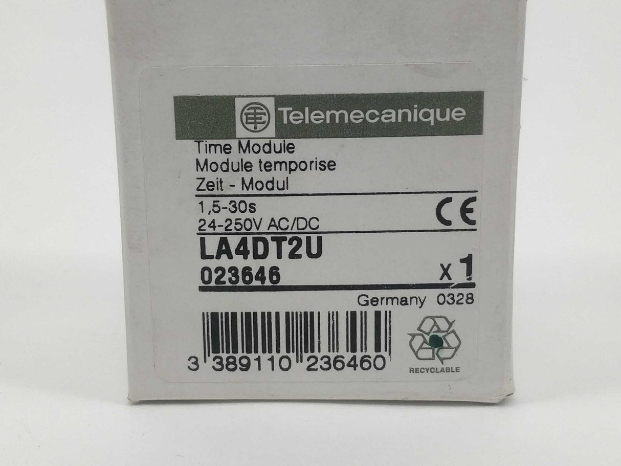 TELEMECANIQUE LA4DT2U 023646 Time Module 1,5-30s