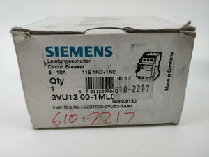 Siemens 3VU1300-1ML00 CIRCUIT-BREAKER. 6-10A