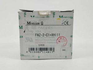 MOELLER FAZ-2-C1 with FAZ/FIP-XHI11 Miniature Circuit Breaker