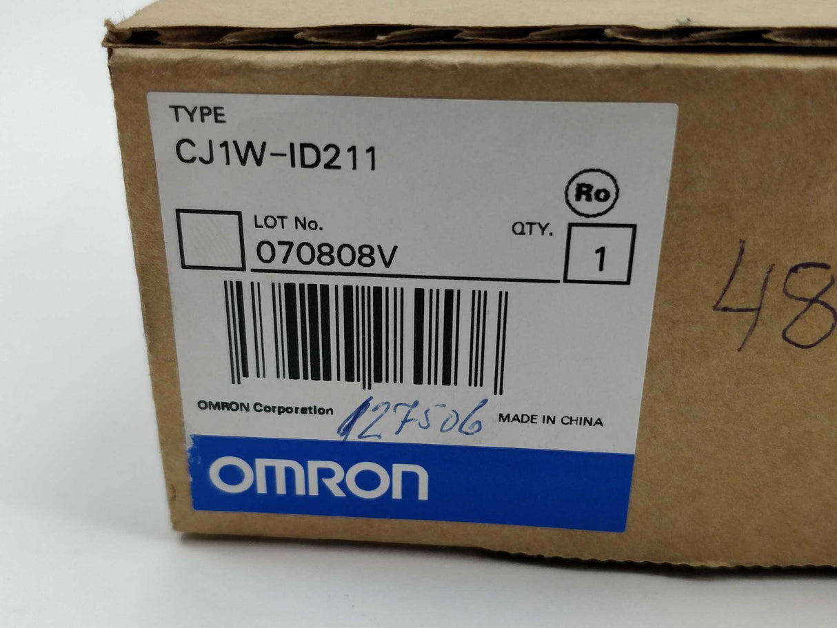 OMRON CJ1W-ID211 Input Unit ID211 24V DC 7mA