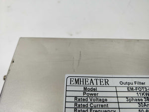 Emheater EM-FOT3-011 Output Filter 11KW 3phase 380V AC 30Amp 50-60Hz