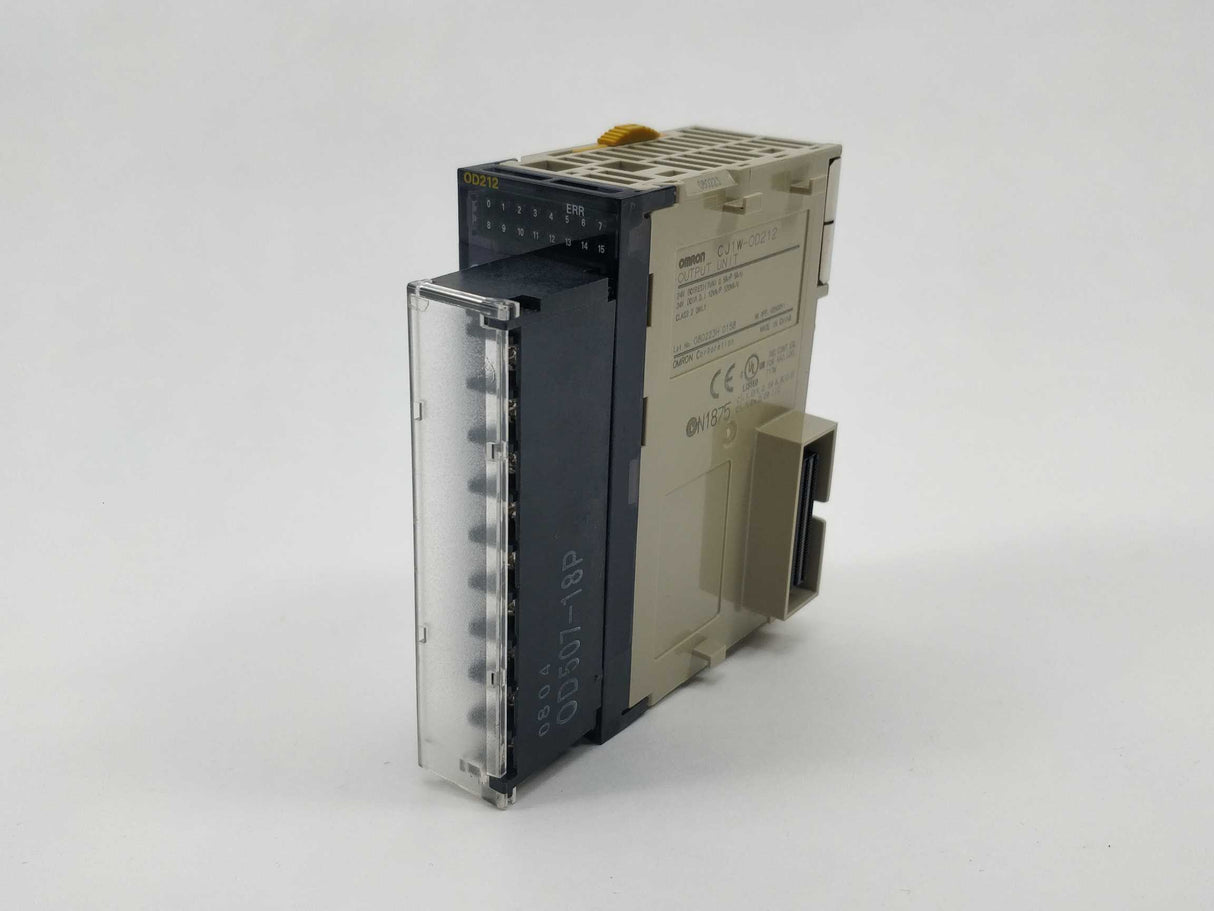 OMRON CJ1W-OD212 Output Unit with OD-507-18P