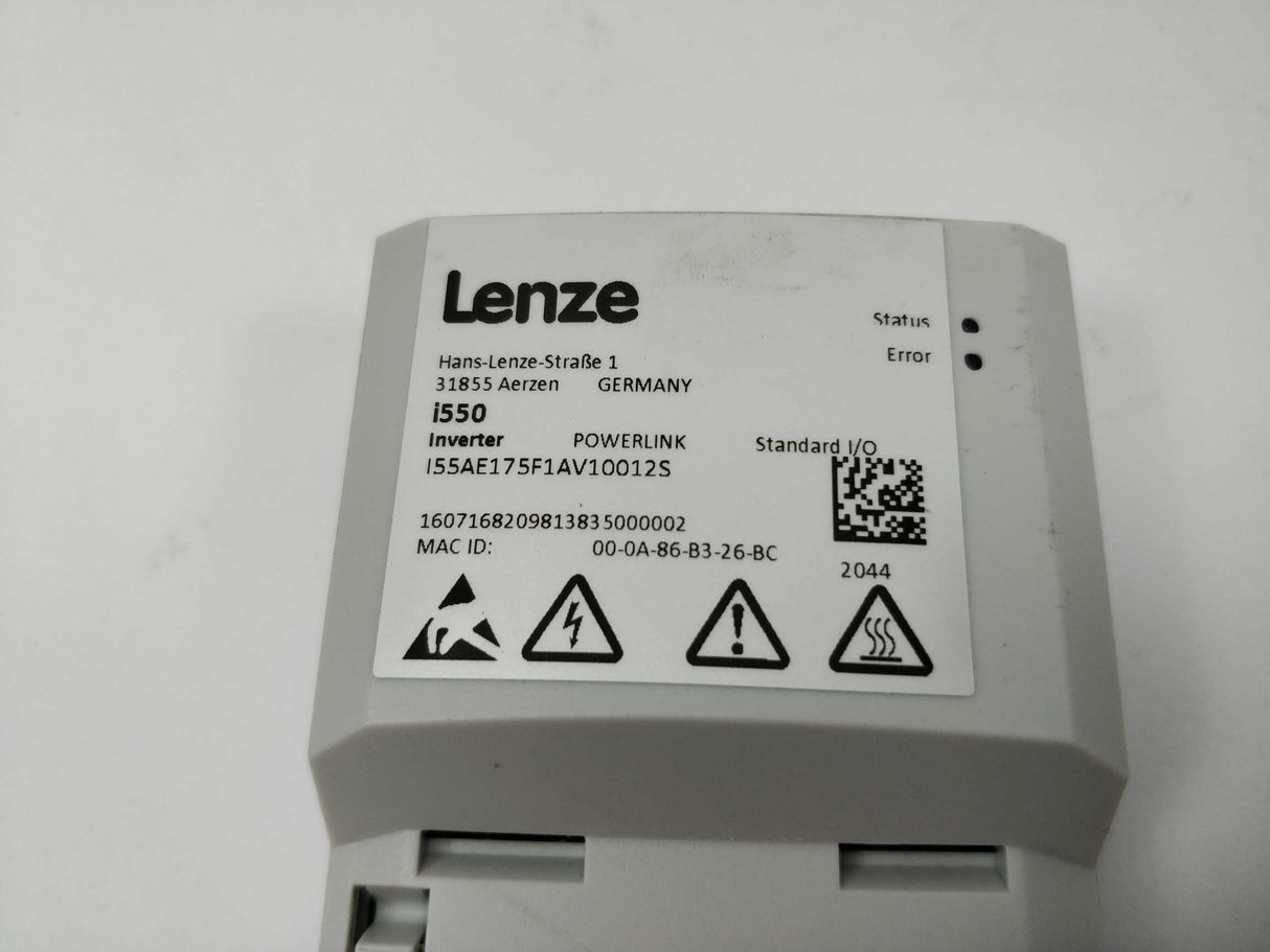 LENZE I55AE175F1AV10012S i550 Inventer