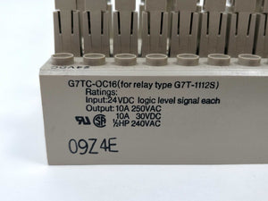 OMRON P7TF-OS16 G7TC-OC16 I/O Relay Terminal