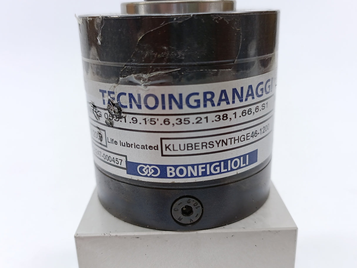 BONFIGLIOLI MP-G 053.1.9.15'.6,35.21.38,1.66,6.S1 TECNOINGRANAGGI Servo Motor