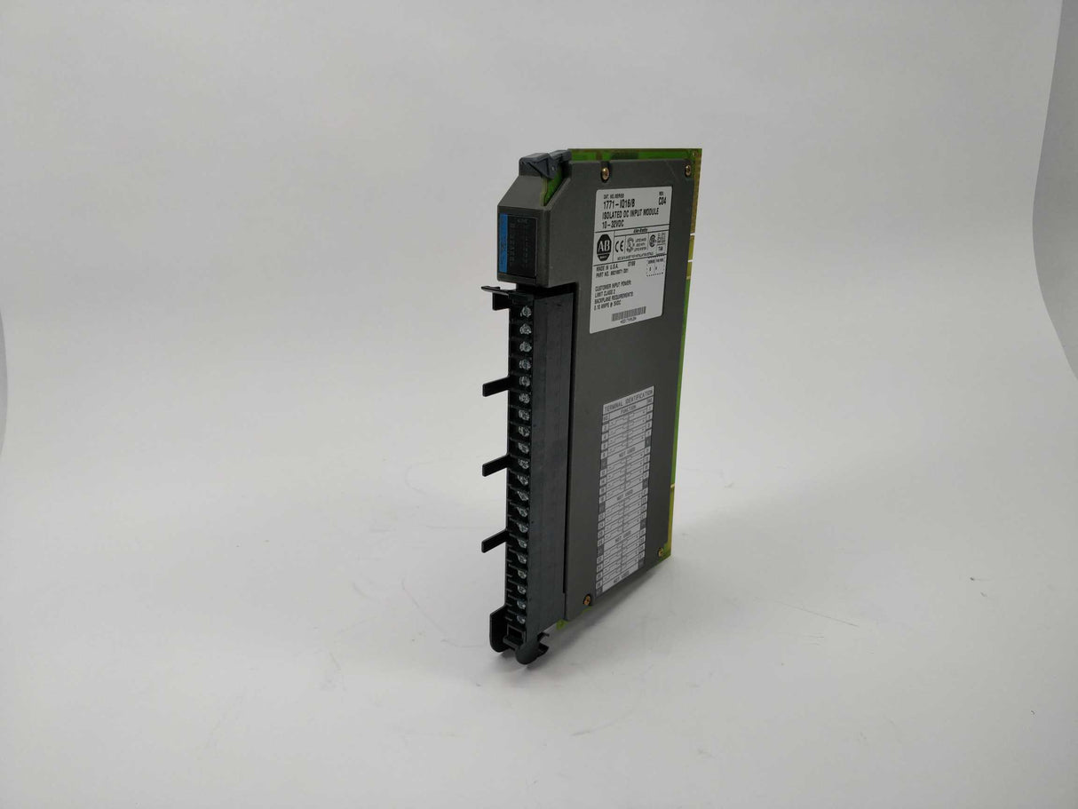 AB 1771-IQ16 B SER. B, F/W REV. A, REV. C04, 10-32 V DC Digital input module