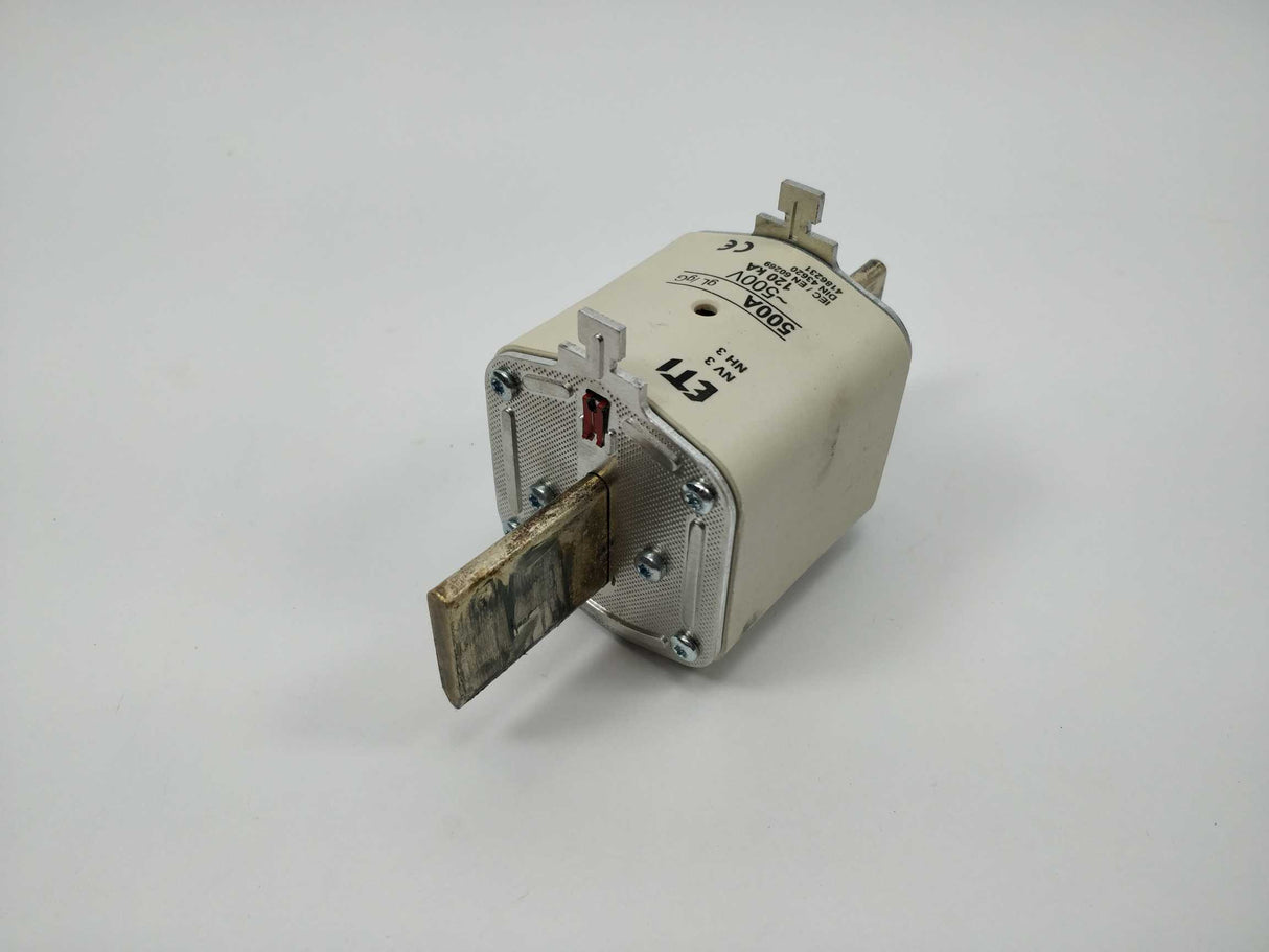 ETI 4186231 NH3 Fuse 500A, 500V, 120kA