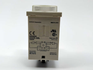 OMRON H3CR-H8L Timer 0.6 to 12sec