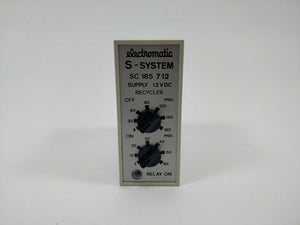 Electromatic SC185712 Timing Relay 0.5-10HR ON/OFF 12VDC