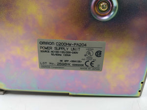 OMRON C200HW-PA204 Power supply unit