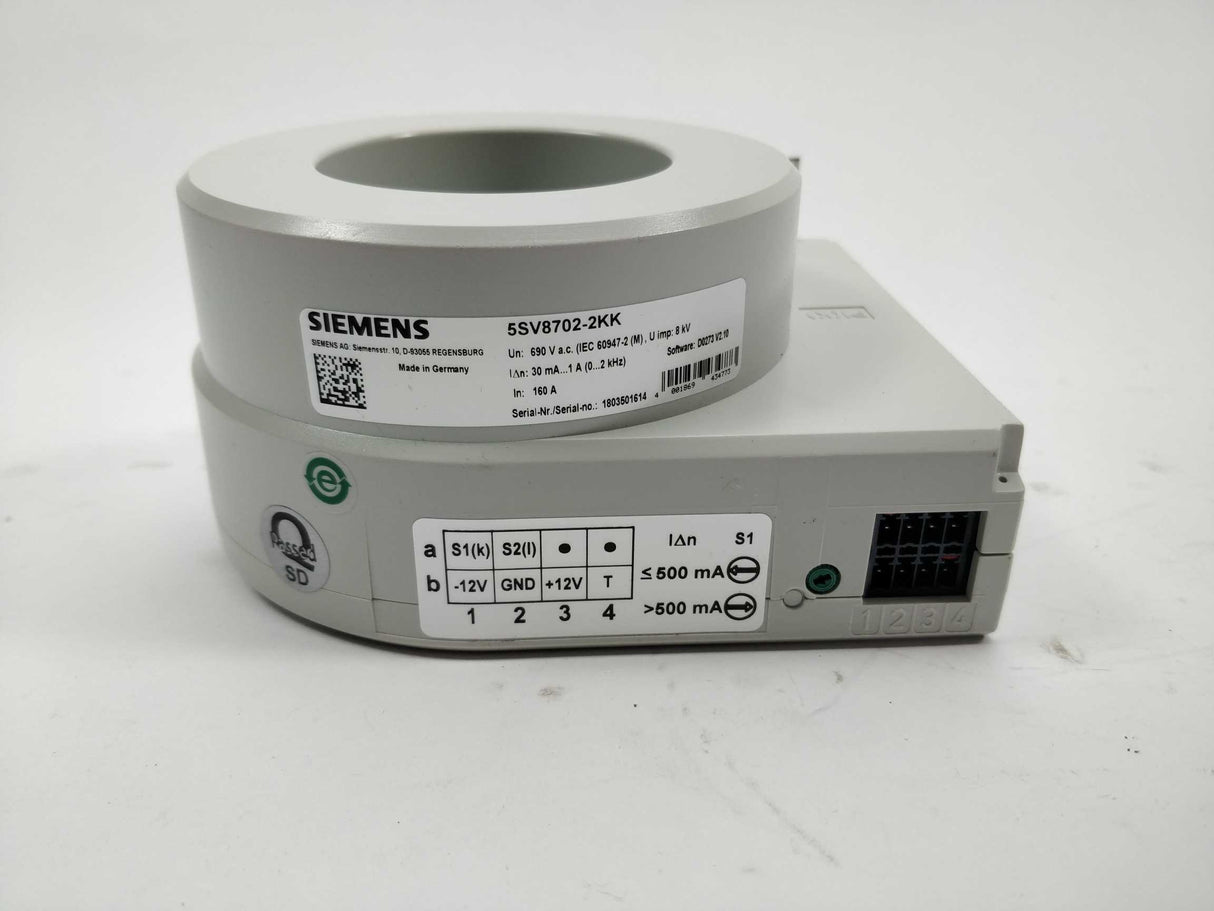 Siemens 5SV8702-2KK Summation current transformer type B