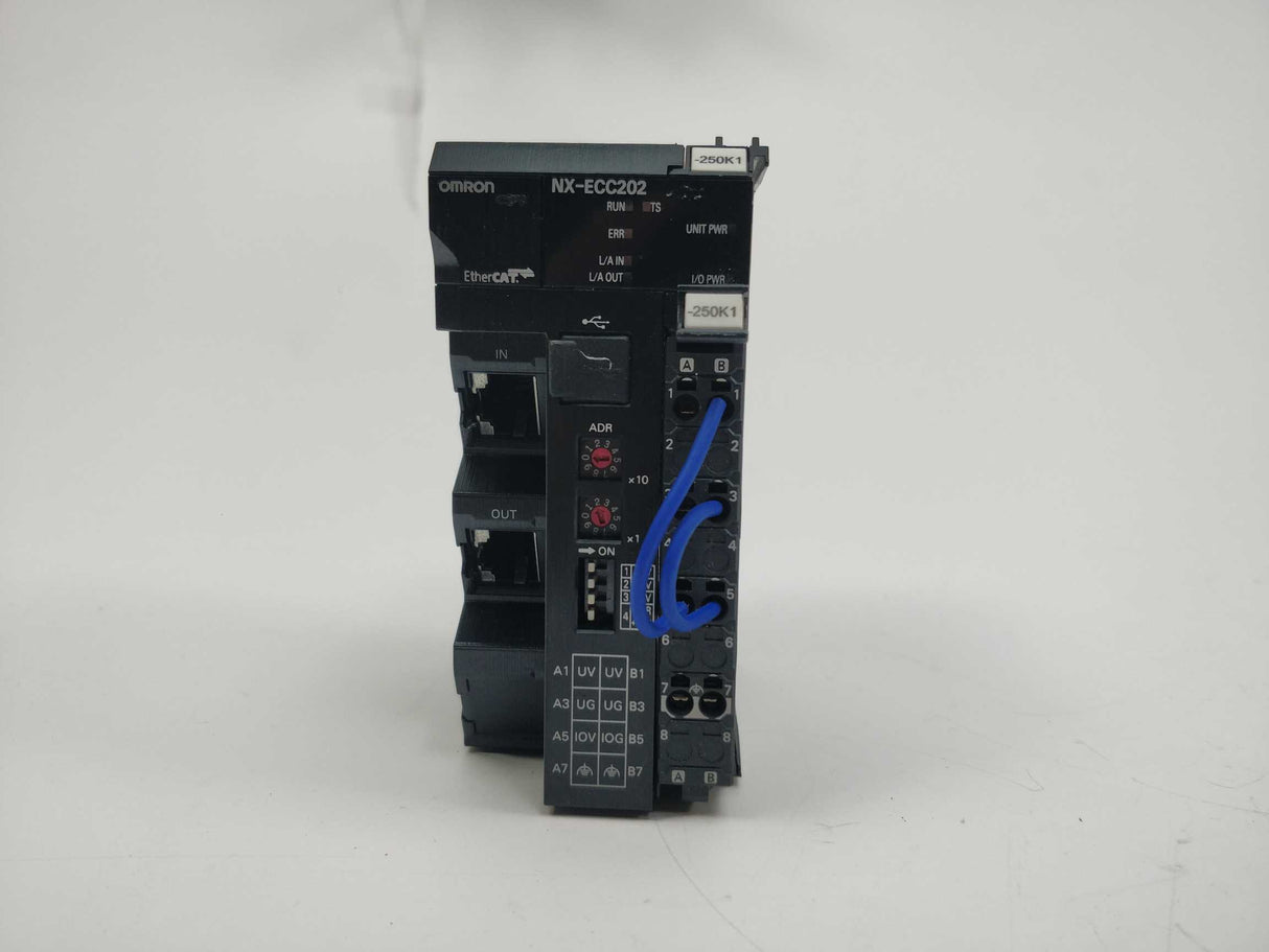 OMRON NX-ECC202 EtherCAT Coupler Unit