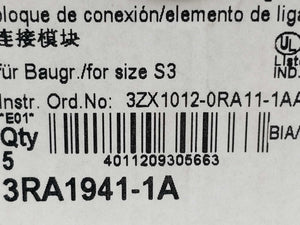 Siemens 3RA1941-1A Link module. 2 Pcs