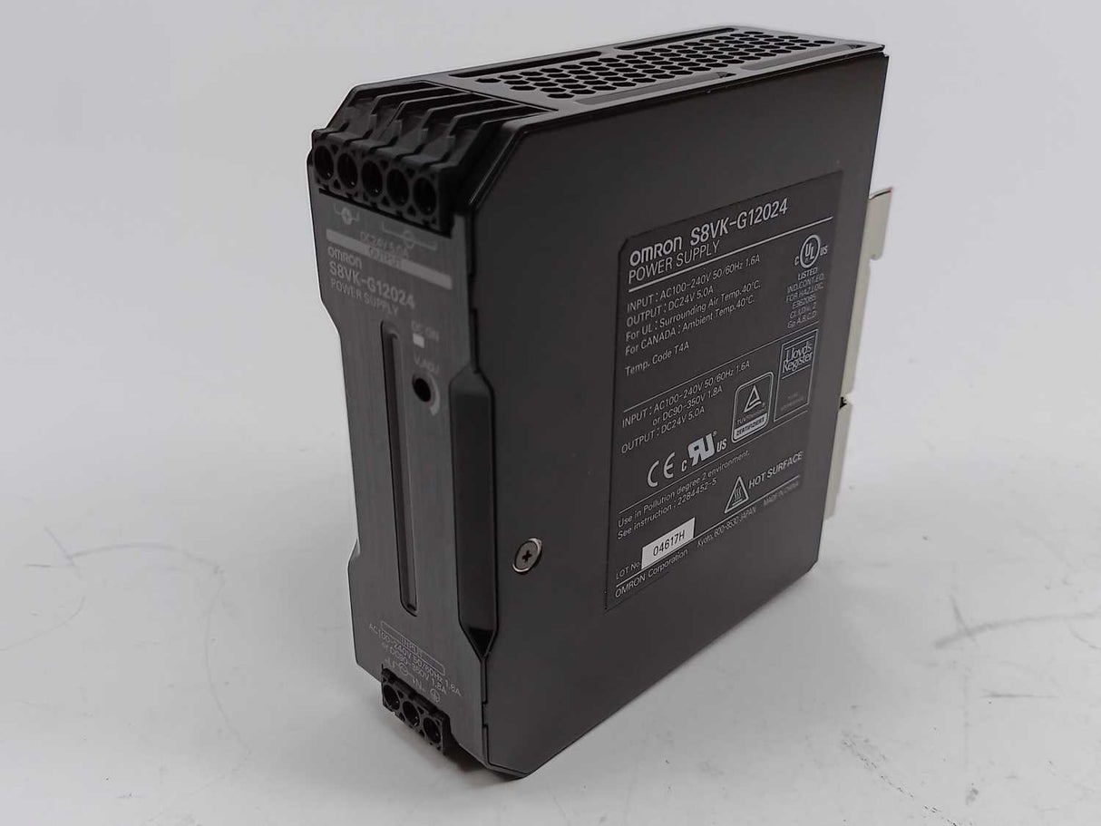 OMRON S8VK-G12024 Power Supply 24V 5A