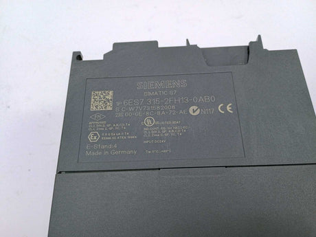 Siemens 6ES7315-2FH13-0AB0 SIMATIC S7 CPUwith 6ES7953-8LJ20-0AA0