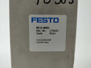 Festo 170682 HE-D-MIDI On/off vale